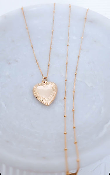 Filigree locket pendant online