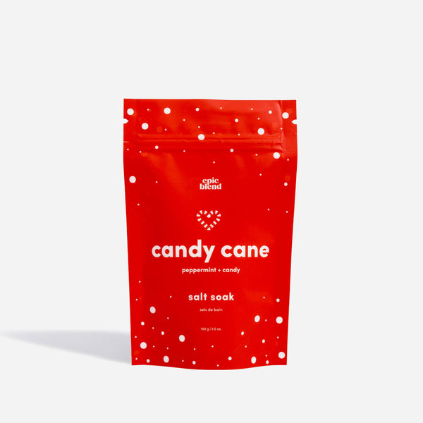 Arriving 11-06. Candy Cane Salt Soak Vegan