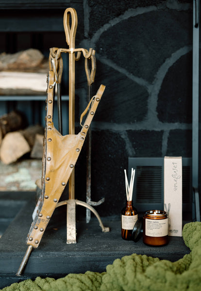 Cozy cabin soy wax candle