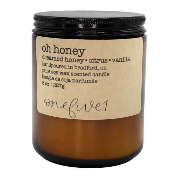 Oh honey- soy wax candle SPRING