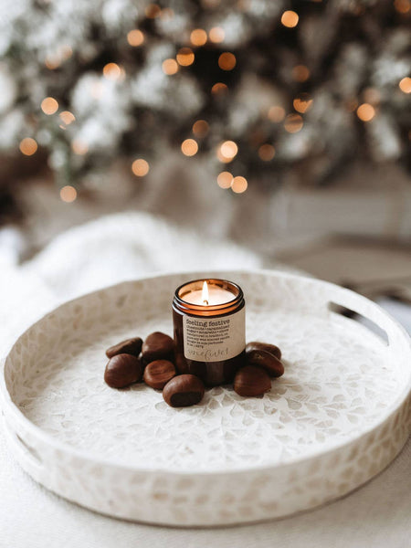 Feeling festive- soy wax candle WINTER HOLIDAY