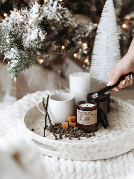 Dreaming of a white christmas- soy wax candle WINTER HOLIDAY