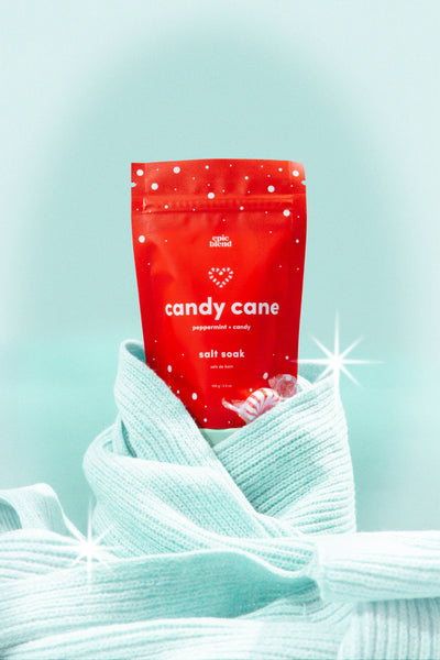 Arriving 11-06. Candy Cane Salt Soak Vegan