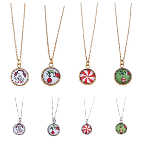 Holiday Edition Necklace  *Choose your Metal*