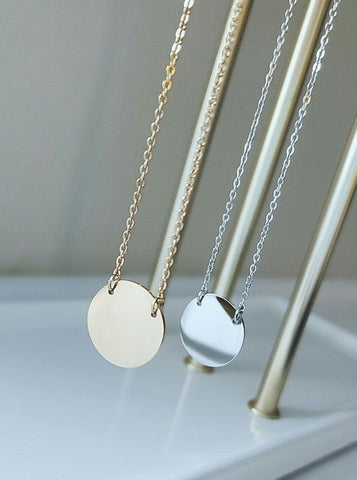 NEW for Engraving: Circle Disc *Choose Your Metal*