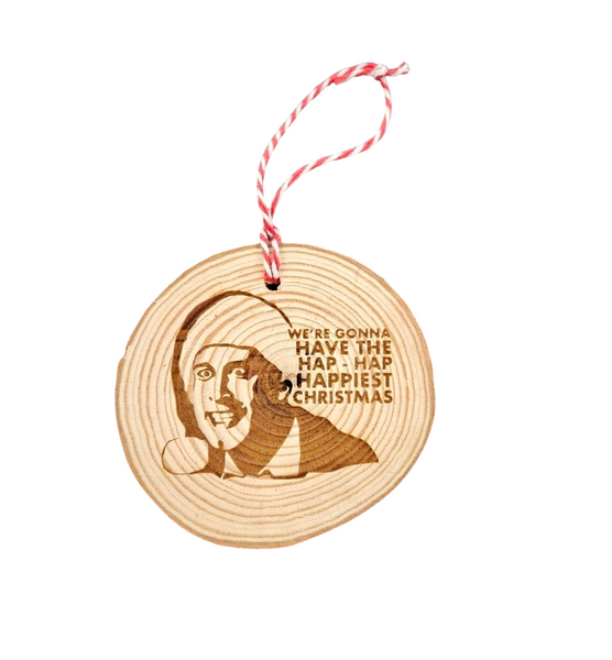 Clark Griswold Wood Slice Ornament