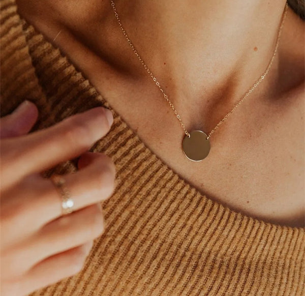 NEW for Engraving: Circle Disc *Choose Your Metal*