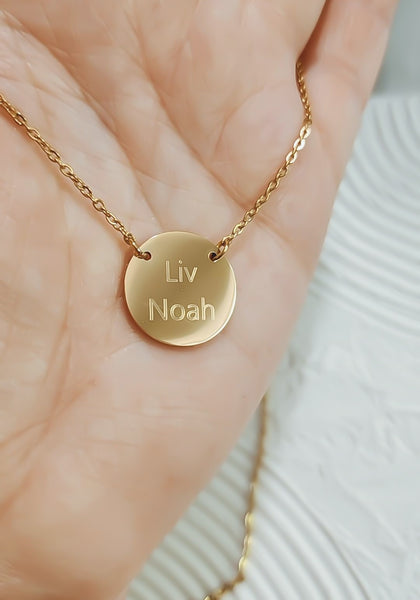 NEW for Engraving: Circle Disc *Choose Your Metal*