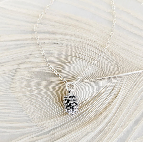 Pinecone / Woodland Necklace *Choose your metal*