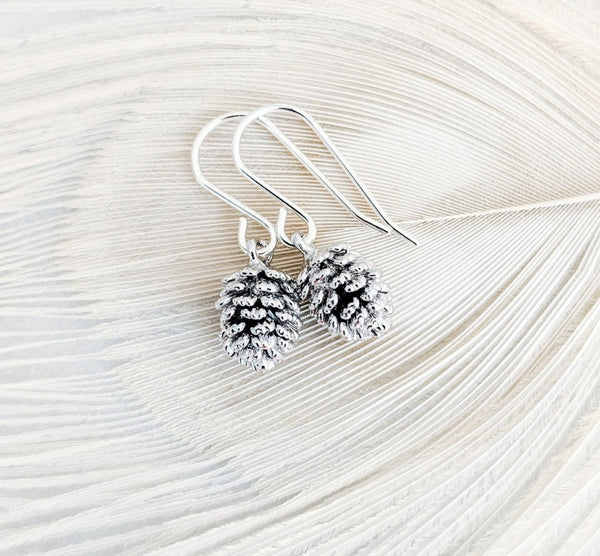 Pinecone / Woodland Earrings *Choose your metal*