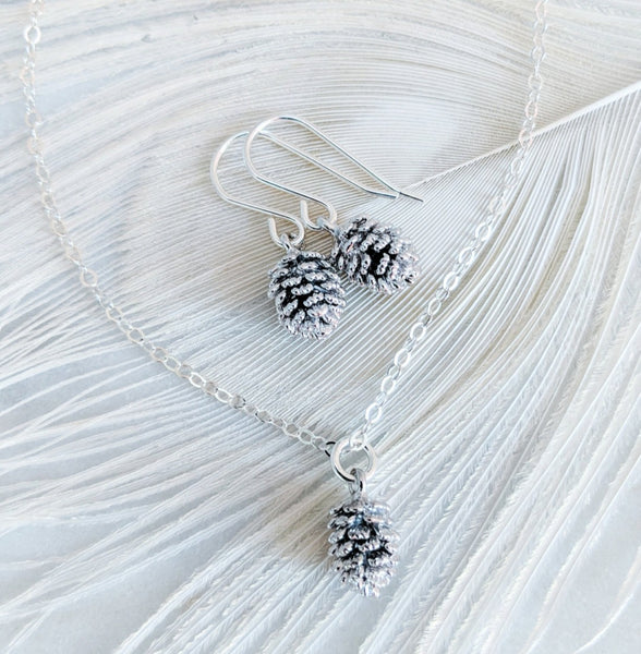 Pinecone / Woodland Earrings *Choose your metal*