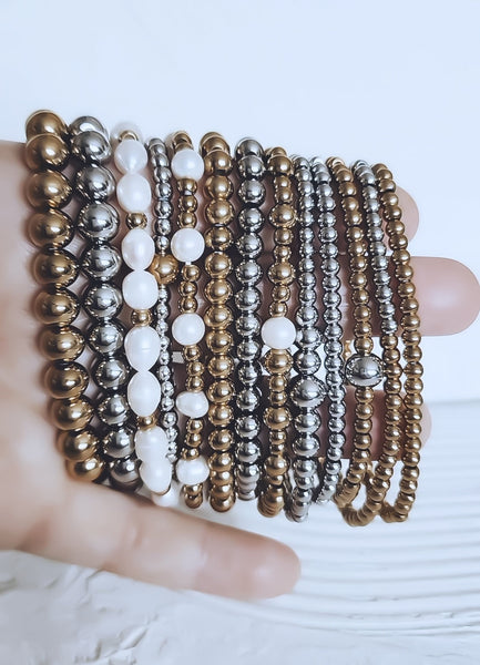 New Gorgeous Micro Pave Focal Bracelets *Choose your metal & style*