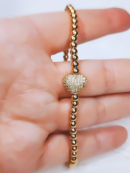 New Gorgeous Micro Pave Focal Bracelets *Choose your metal & style*