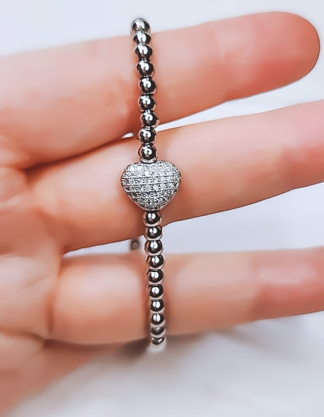 New Gorgeous Micro Pave Focal Bracelets *Choose your metal & style*