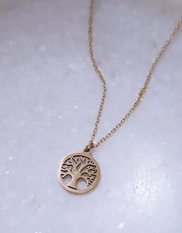 New Dainty Tree of Life Necklace  * Choose your Metal*