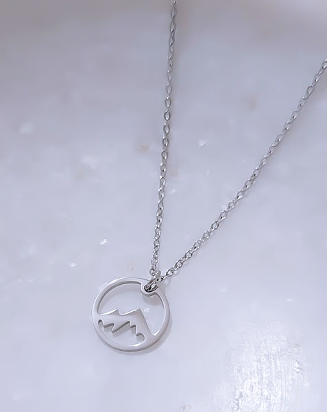 New Dainty Mountains Necklace  * Choose your Metal*