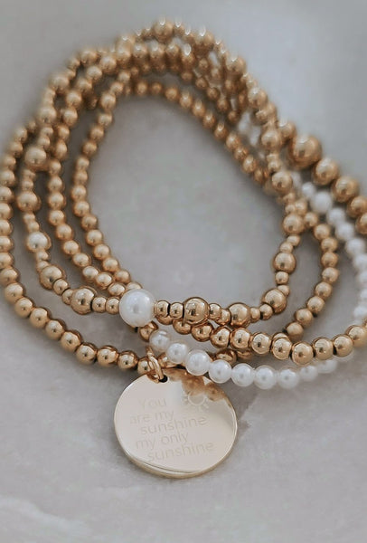 You Are My Shinshine Bracelet *Choose Your Metal*