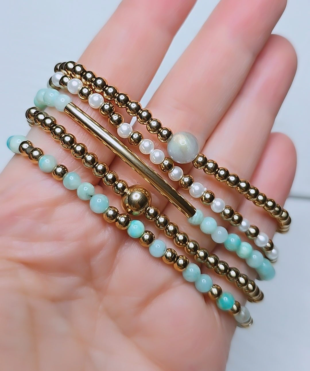 Bead ball bracelet hot sale