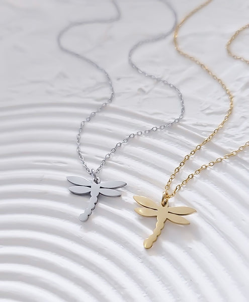 Dragonfly Necklace *CHOOSE YOUR METAL*