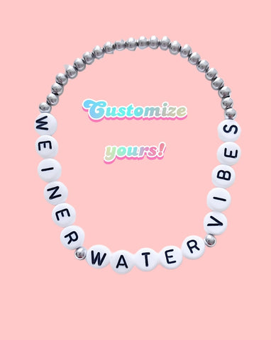 *Customize Yours* Nostalgic Letter Beads Bracelet