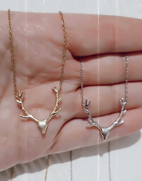 Deer, Stag Necklace- A JBA Top Seller for 10 years! *Choose your metal*