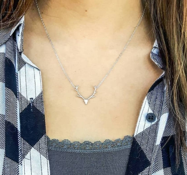 Deer, Stag Necklace- A JBA Top Seller for 10 years! *Choose your metal*