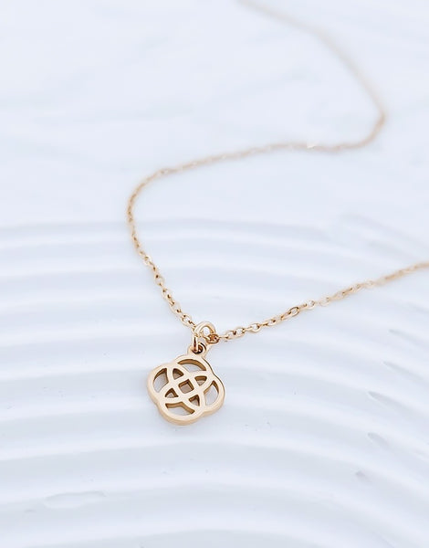 Dainty Celtic Knot Necklace *CHOOSE YOUR METAL*