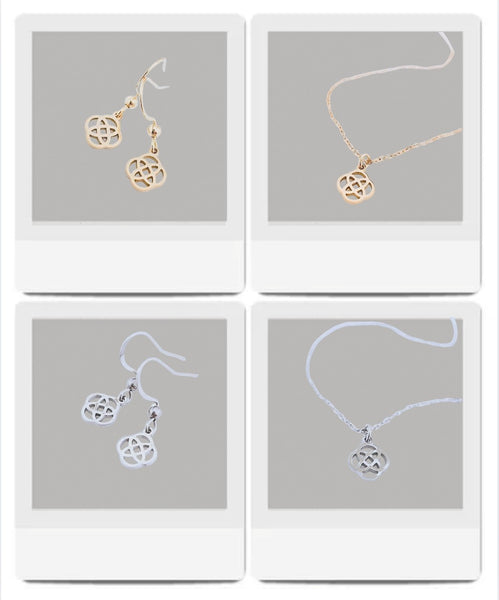 Dainty Celtic Knot Earrings *CHOOSE YOUR METAL*