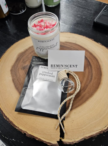 Car Freshie: Crushed Peppermint