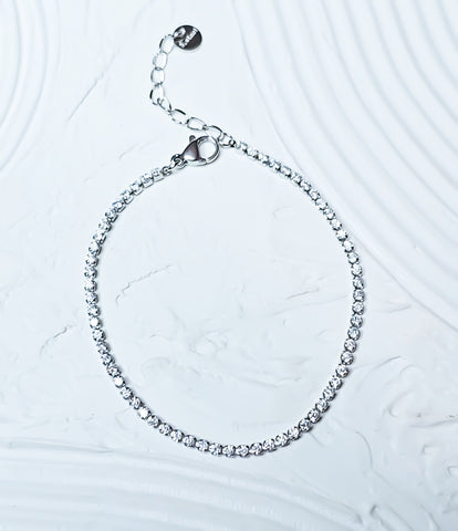 New Gorgeous Sparkling Dainty CZ Tennis Bracelet - ADORE
