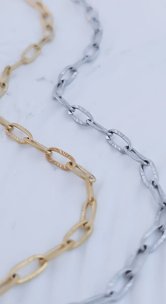 New The Perfect Starburst Paperclip Chain Bracelet  * Choose your Metal*