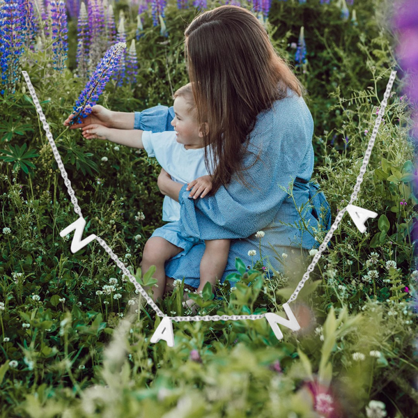 New Dainty NANA Necklace  * Choose your Metal*