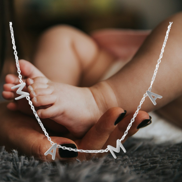 New Dainty MAMA Necklace  * Choose your Metal*