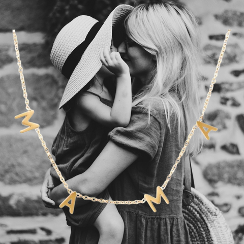 New Dainty MAMA Necklace  * Choose your Metal*
