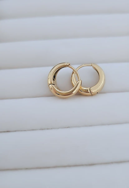 *RESTOCKING SOON* OBSESSED New Small Basket Hoops Earrings  * Choose your Metal*