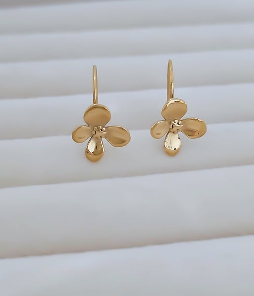 New Plumeria Earrings *Gold Only*