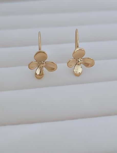 New Plumeria Earrings *Gold Only*
