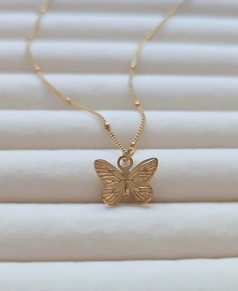 New Butterfly Necklace  *Choose your Metal*