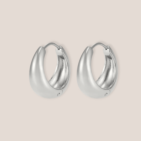 Large Basket Hoops Earrings  * Choose your Metal*
