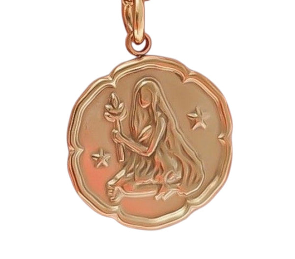 New: ADD ON Zodiac Coin Charm *Choose your Zodiac and Metal*