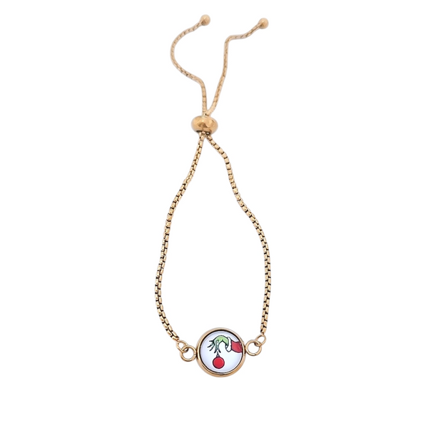 Holiday Edition Adjustable Bracelets  *Choose your Metal*