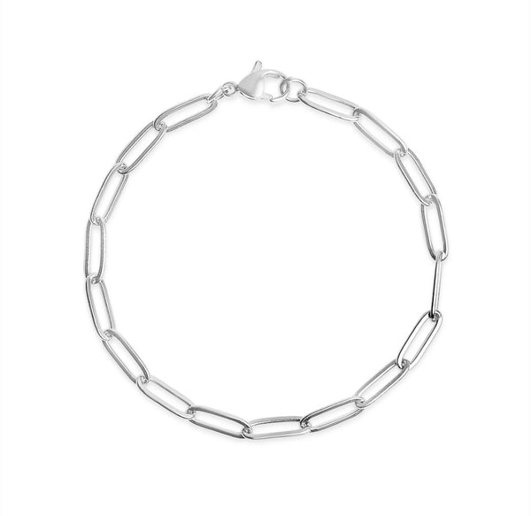 New The Perfect Paperclip Chain Bracelet  * Choose your Metal*