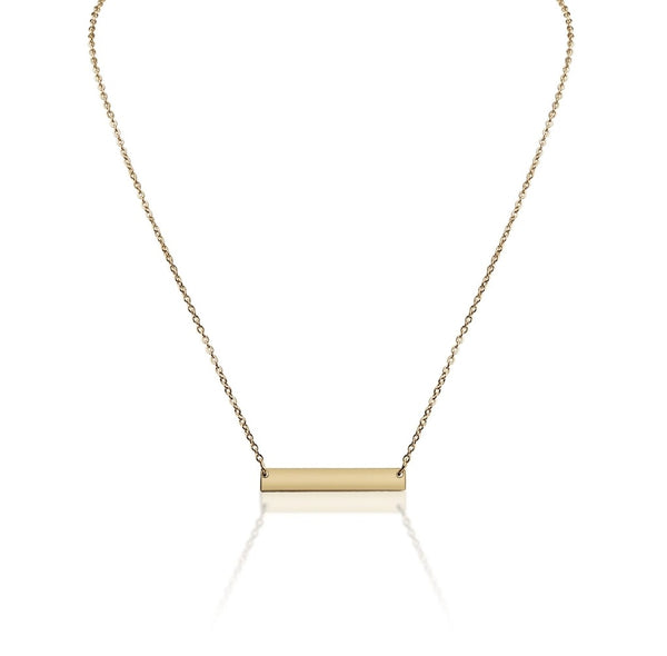 NEW for Engraving: Horizontal Bar *Choose Your Metal*