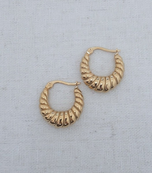 OBSESSED New Céleste Croissant Hoops Earrings