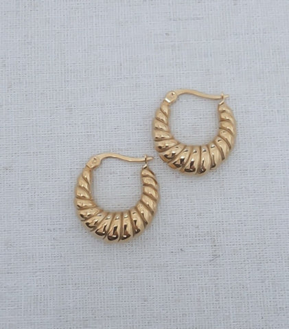OBSESSED New Céleste Croissant Hoops Earrings