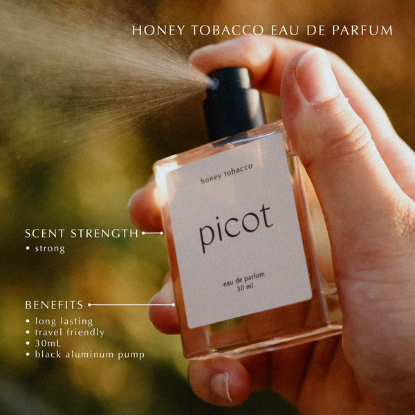 Arriving 11-06. Honey Tobacco eau de parfum
