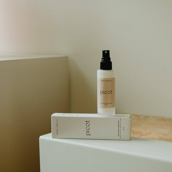 Arriving 11-06  Honey Tobacco Hair, Home & Body Mist