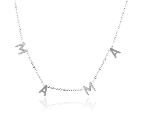 New Dainty MAMA Necklace  * Choose your Metal*