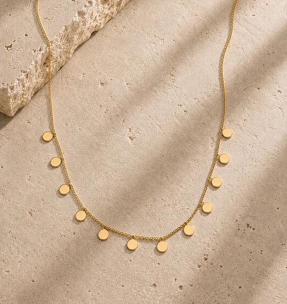 New Dainty Little Dots Necklace  * Choose your Metal*