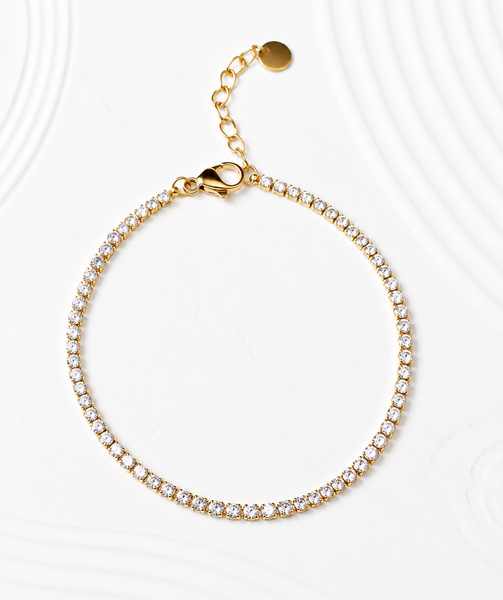 New Gorgeous Sparkling Dainty CZ Tennis Bracelet - ADORE